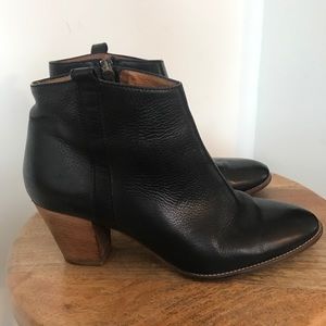 Madewell leather booties